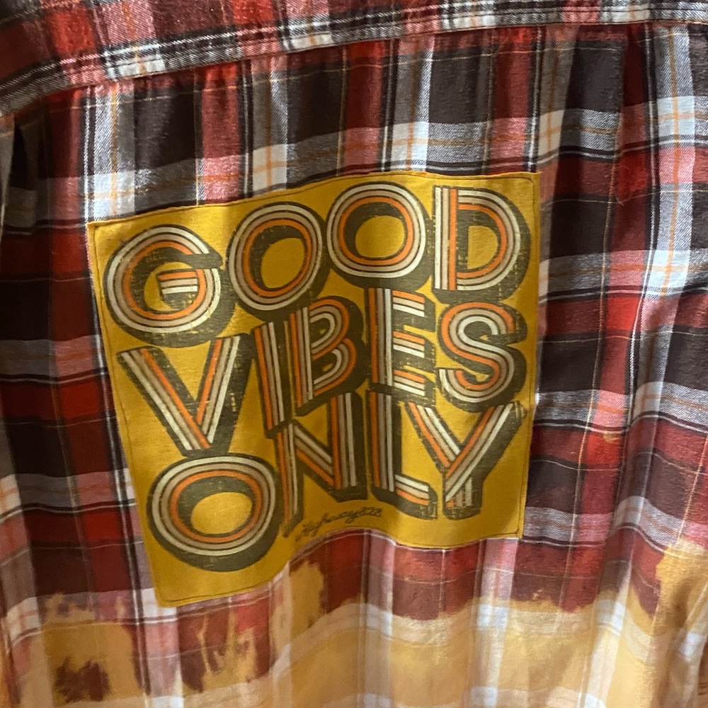 Custom flannels, fleece, denim
